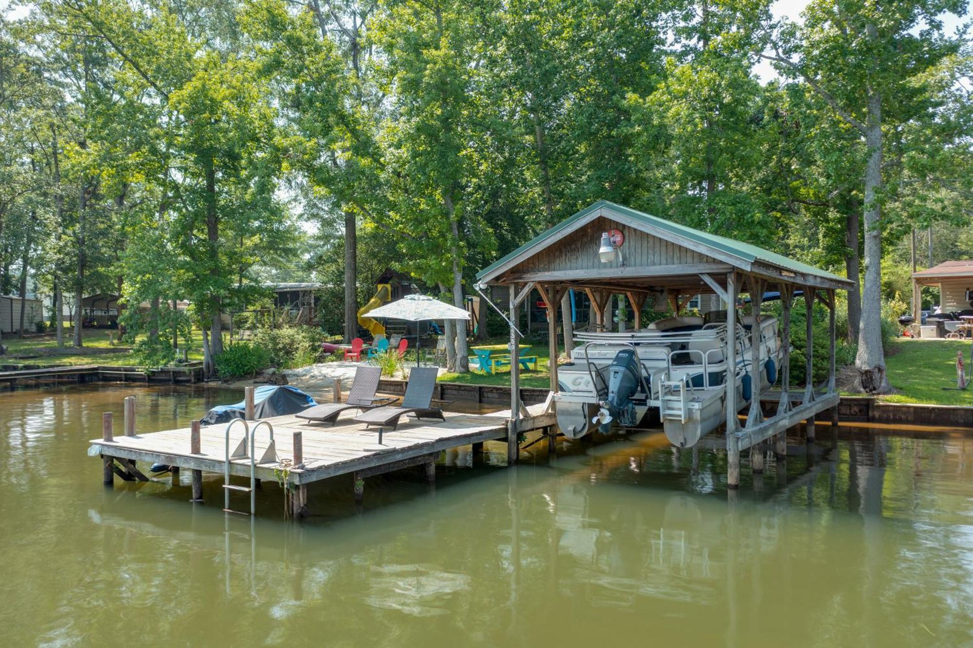 Lake Sinclair Crooked Creek Cottage With Fire Pit! Eatonton Zewnętrze zdjęcie