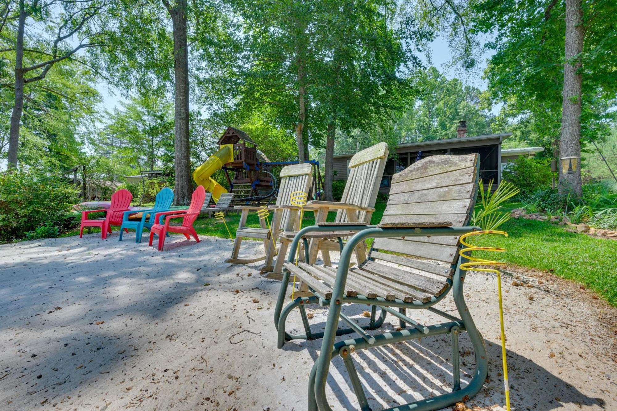 Lake Sinclair Crooked Creek Cottage With Fire Pit! Eatonton Zewnętrze zdjęcie